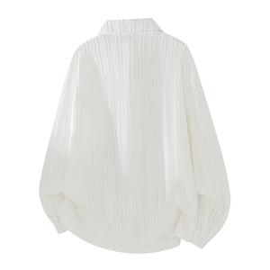 Рубашка Unisex Lapel Moderate WARRIOR, черный[free diy badge]