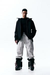 Утепленная лыжная куртка из stormmove стандартной посадки H&M, черный