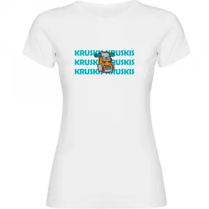 Футболка с коротким рукавом Kruskis Backpack, белый