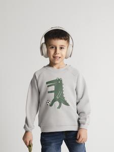 Толстовка SATURNDAY Krokodil Football, серый