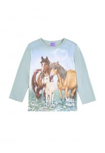 Топ Miss Melody Long sleeved top, Iceberg Green/Green