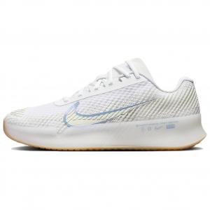Nike Кроссовки Court Air Zoom Vapor 11 White Light Blue женские белые, цвет White
