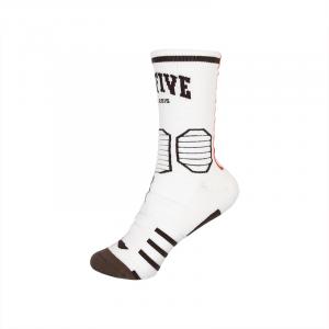 LINING Спортивные баскетбольные носки до колена Unisex 1 пара белый гриб коричневый