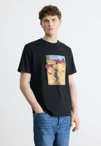 Футболка с принтом dikerd Hugo, Black