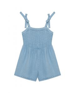 Привычный комбинезон с широкими штанинами Habitual, синий