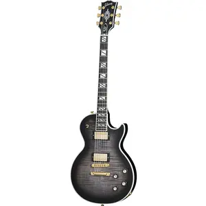 Gibson LPSU00E2GH1 Les Paul Supreme - Прозрачный эбеновый градиент