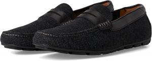 Мужские мокасины Florsheim Motor Knit с пенни и носком-мокто, черный