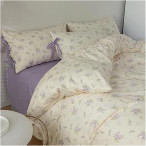 WQQ2878FFFFWAAAAA Комплект постельного белья из хлопка в пастельном стиле