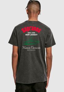 Рубашка с принтом SOPRANOS NUEVO VESUVIO Merchcode, черный