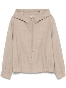P.A.R.O.S.H. куртка с капюшоном, нейтральный цвет