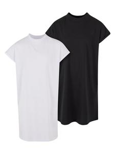 Платье Urban Classics, цвет black+white