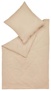 Постельное белье из фланели, 200x200 см, однотонное Esprit, кремовый/песочный