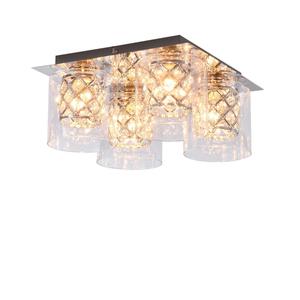 Потолочный светильник Nettlife серебристый, 30/30/16 см