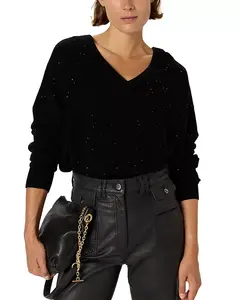 Шерстяной свитер Edwige Gerard Darel, черный