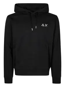 Худи с вышитым логотипом Sun68, черный