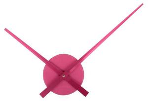 Настенные часы Karlsson Little Big Time Mini Metallic, 2x41x2 см, розовый