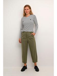 Брюки цвета хаки Kaffe