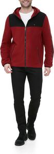 Мужская флисовая куртка с капюшоном Tommy Hilfiger Legacy, Black/Red