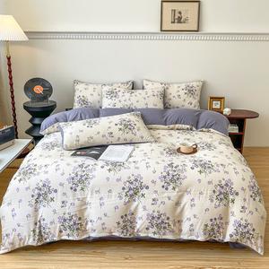 FUANNA Комплект постельного белья, 4 предмета, 180 см, цвет Bloom