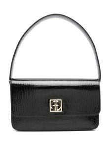 ANINE BING кожаная сумка через плечо, черный