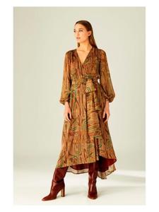 Платье до колена & me, разноцветный