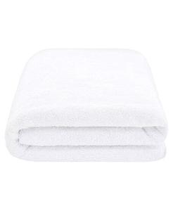 Большое банное полотенце American Soft Linen Edison Luxury из 100% турецкого хлопка, белый