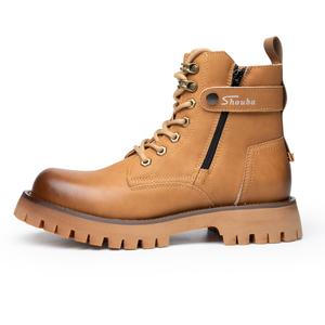 YEDANI Ботинки Martin мужские, черные/желтые/серые