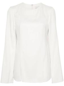 Loulou Studio блузка Ренат, нейтральный цвет