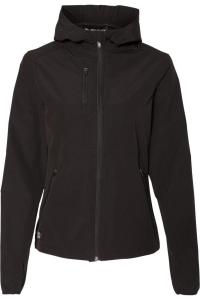 Женская куртка с капюшоном DRI DUCK Ascent Soft Shell, черный