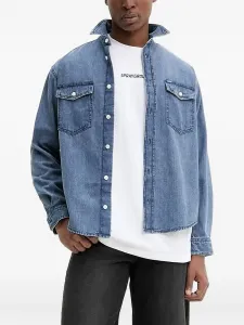 Джинсовая рубашка с двумя карманами HUGO, синий