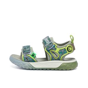 Противоскользящие, дышащие, легкие детские сандалии с амортизацией BIG WASP, зеленый