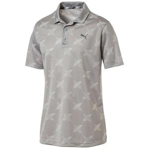 Мужская рубашка поло Drycell Performance Fit с короткими рукавами 595715 01 Puma, серый