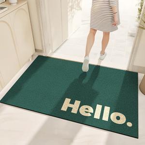 Dajiang Ковер 120х200 см для прихожей, красный, износостойкий, противоскользящий, самоочищающийся