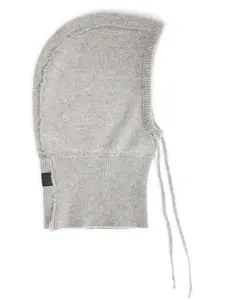 Вязаная балаклава Mm6 Maison Margiela, серый