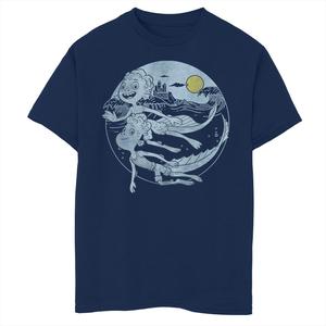 Футболка для плавания Luca & Alberto для мальчиков 8–20 лет Disney/Pixar Luca & Alberto Licensed Character