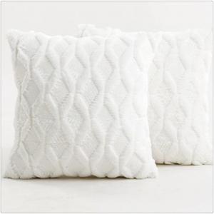 ZUIAI Декоративная наволочка плюш для дома и автомобиля Onecolor