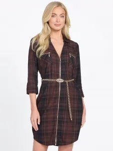 Платье-рубашка в клетку от Elina Guess Factory