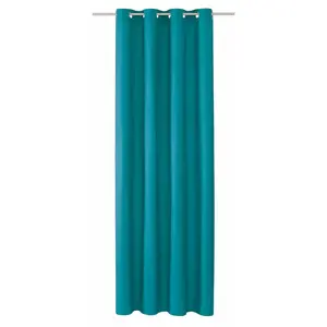 Штора DOVE с люверсами, 1 шт. Tom Tailor Home, Petrol