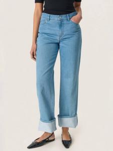 Джинсы с высокой посадкой maise Soaked In Luxury, средний синий