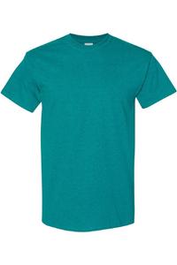 Футболка Gildan Mens из плотного хлопка с короткими рукавами, цвет antique jade dome