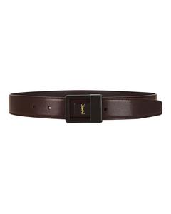 Ремень La 66 Belt Saint Laurent, Red Tan & Brown