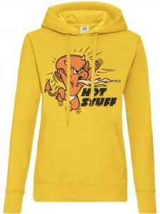 Толстовка с капюшоном Hot Stuff, желтый