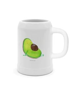 Кружка для пива с авокадо, беременность без слов, в белом цвете Mr. & Mrs. Panda