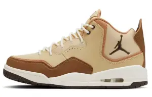 Courtside 23 Slip Resistant Abrasion Resistant Mid top винтажные баскетбольные кроссовки Unisex Jordan, светло-коричневый