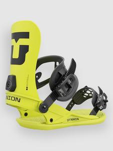 Крепления для сноуборда UNION Strata 2025 Snowboard-Bindung, acid green
