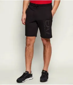 Шорты slim fit Ea7, черный