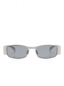 Солнцезащитные очки SL 738 Saint Laurent Eyewear, серебяный