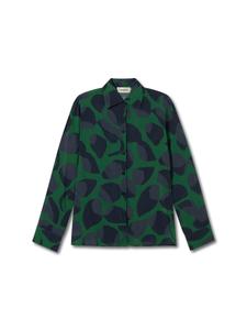 Блуза Thinking MU Katha, темно-зеленый