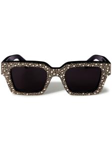 Off-White солнцезащитные очки Virgil, золотой