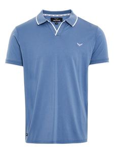 Футболка поло Threadbare, цвет denim blue